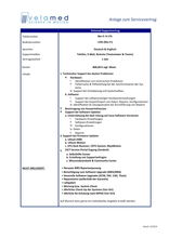Lade das Bild in den Galerie-Viewer, Velamed Servicevertrag