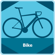 Lade das Bild in den Galerie-Viewer, Velamed Applikation "Bike"